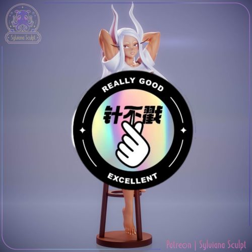 我的英雄学院 西尔维亚娜雕塑-3D合纵社-3D打印模型STL格式3mf格式免费下载！