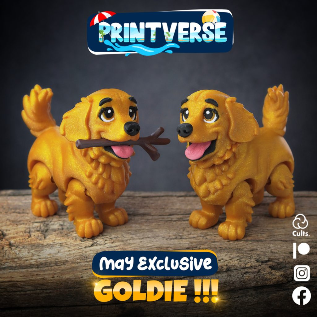 图片[2]-Printverse 金毛寻回犬重制版-3D合纵社-3D打印模型STL格式3mf格式免费下载！