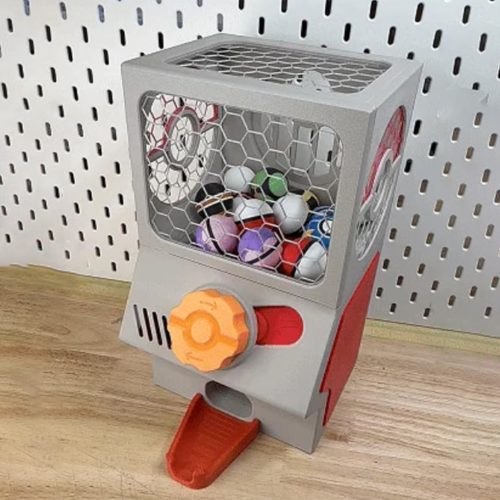 迷你扭蛋机-3D合纵社-3D打印模型STL格式3mf格式免费下载！