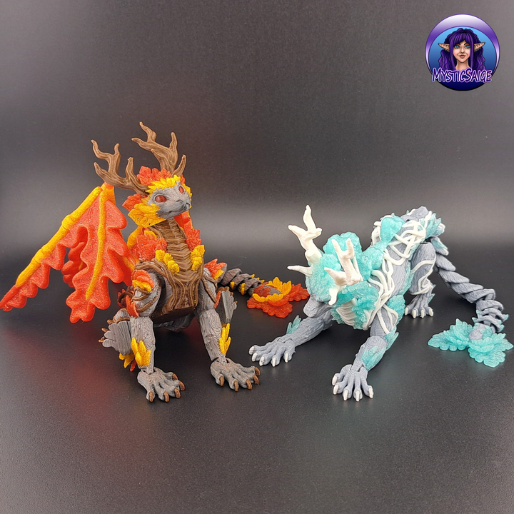 图片[2]-MysticSaige 森林之龙-3D合纵社-3D打印模型STL格式3mf格式免费下载！