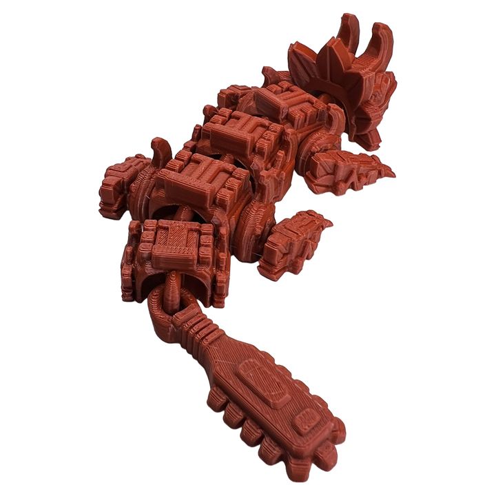 图片[2]-Steven Wolf Studio 迷你阿兹特克龙-3D合纵社-3D打印模型STL格式3mf格式免费下载！