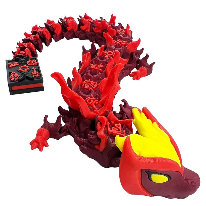 图片[4]-Steven Wolf Studio 巫火龙-3D合纵社-3D打印模型STL格式3mf格式免费下载！