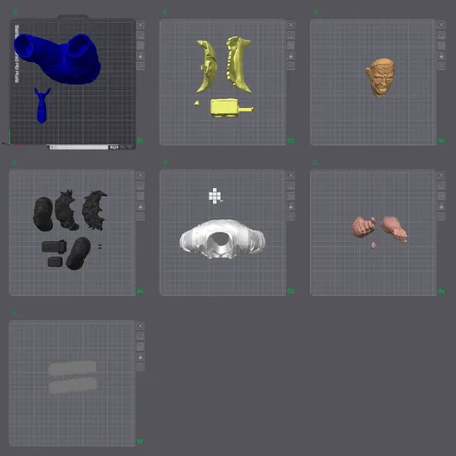 图片[2]-DecorMasterNO:109  人皮脸同人图-3D合纵社-3D打印模型STL格式3mf格式免费下载！