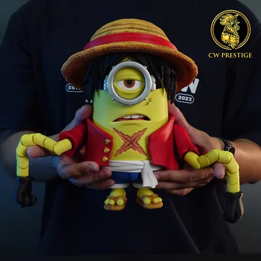 图片[3]-CWPrestige 小黄人路飞-3D合纵社-3D打印模型STL格式3mf格式免费下载！