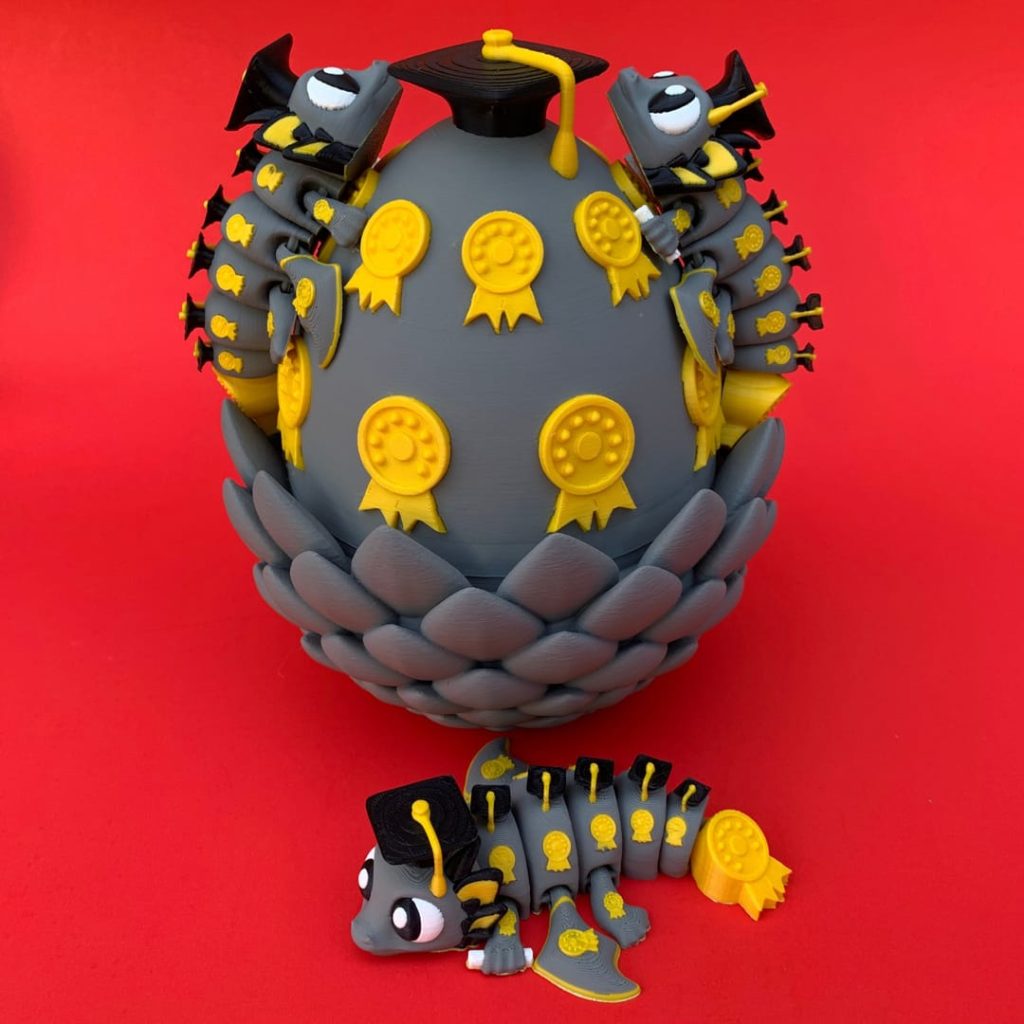图片[2]-Cylix3D 学位龙、蛋-3D合纵社-3D打印模型STL格式3mf格式免费下载！