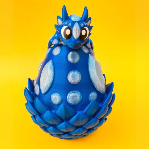 Cylix3D 水晶龙、蛋-3D合纵社-3D打印模型STL格式3mf格式免费下载！