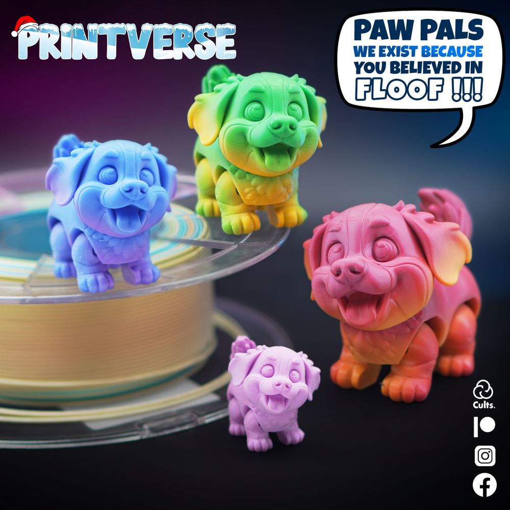 图片[2]-Printverse 伯恩山幼犬-3D合纵社-3D打印模型STL格式3mf格式免费下载！