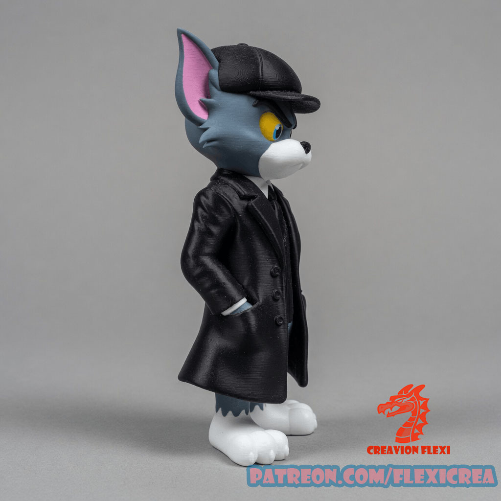 图片[2]-CREAVIONFLEXI《浴血黑帮》汤姆·猫版都市风格-3D合纵社-3D打印模型STL格式3mf格式免费下载！