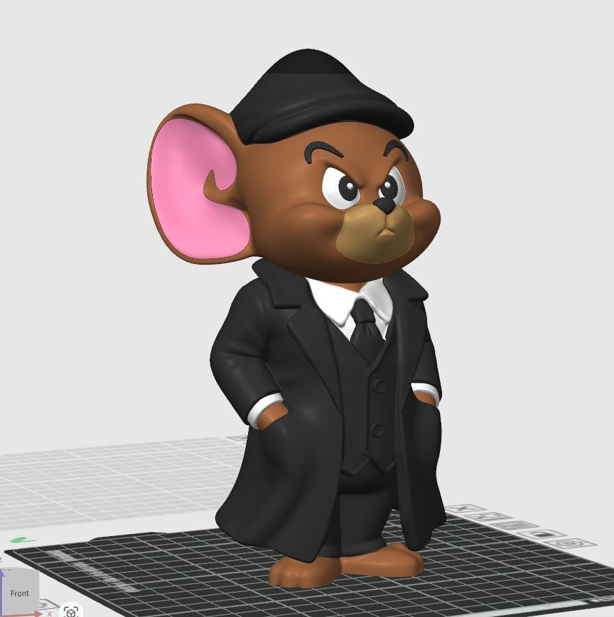图片[3]-CREAVIONFLEXI《浴血黑帮》杰瑞（Jerry）都市风格-3D合纵社-3D打印模型STL格式3mf格式免费下载！