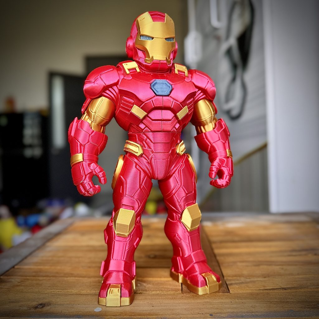 DecorMasterNO:117  钢铁侠粉丝艺术-3D合纵社-3D打印模型STL格式3mf格式免费下载！