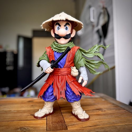 DecorMasterNO:125 浪人路易吉-3D合纵社-3D打印模型STL格式3mf格式免费下载！