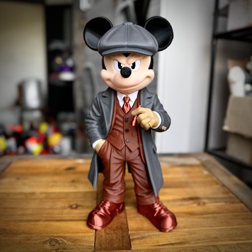 DecorMasterNO:126 米老鼠《浴血黑帮》都市风格-3D合纵社-3D打印模型STL格式3mf格式免费下载！