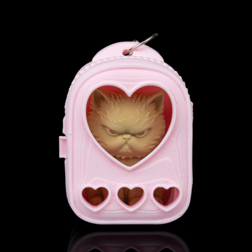 波斯猫猫包-3D合纵社-3D打印模型STL格式3mf格式免费下载！