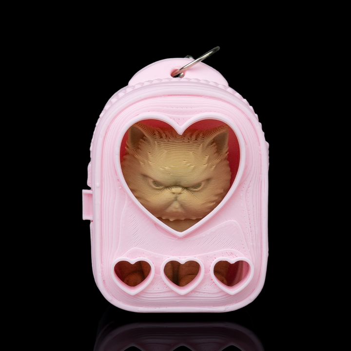 波斯猫猫包-3D合纵社-3D打印模型STL格式3mf格式免费下载！
