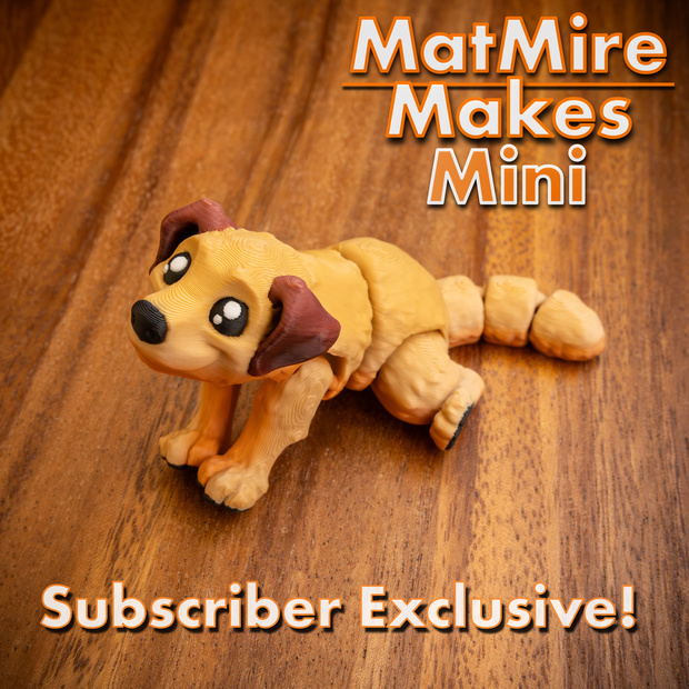 图片[4]-MatMire Makes Mini  狗狗-3D合纵社-3D打印模型STL格式3mf格式免费下载！