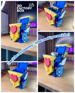 图片[2]-Gameboy 盒子中世纪塔防游戏-3D合纵社-3D打印模型STL格式3mf格式免费下载！