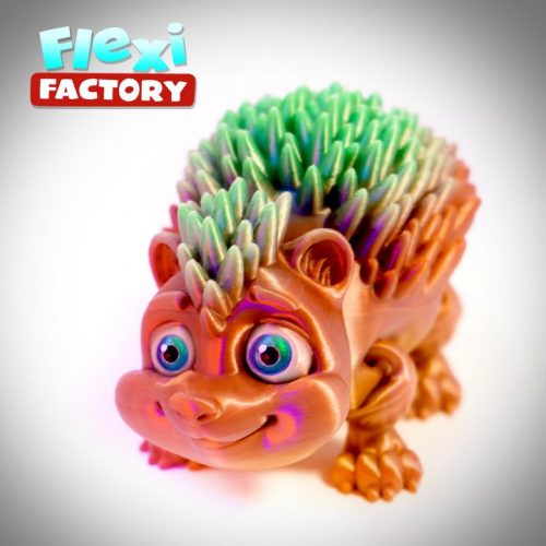 Flexi 小刺猬-3D合纵社-3D打印模型STL格式3mf格式免费下载！