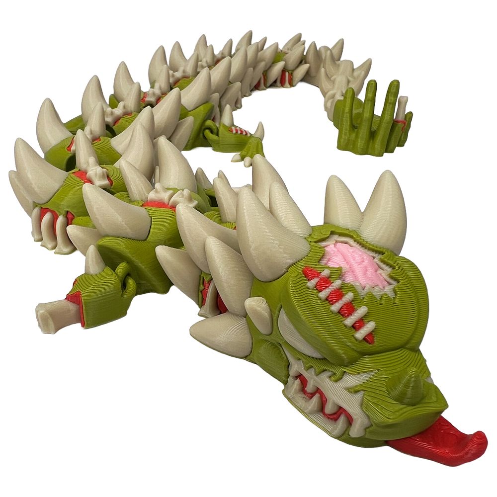 丧尸龙-3D合纵社-3D打印模型STL格式3mf格式免费下载！