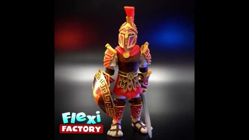 Flexi 斯巴达战士模型-3D合纵社-3D打印模型STL格式3mf格式免费下载！