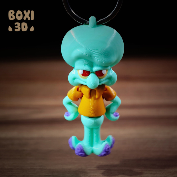 图片[4]-BOXI3D 章鱼哥-3D合纵社-3D打印模型STL格式3mf格式免费下载！