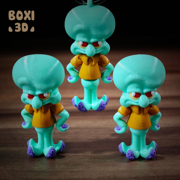图片[5]-BOXI3D 章鱼哥-3D合纵社-3D打印模型STL格式3mf格式免费下载！