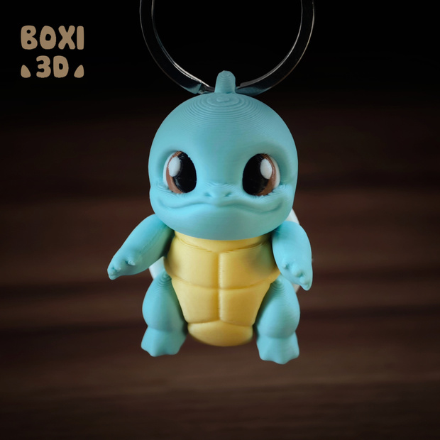图片[2]-BOXI3D 杰尼龟-3D合纵社-3D打印模型STL格式3mf格式免费下载！