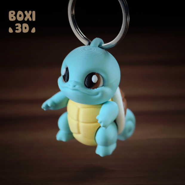 图片[4]-BOXI3D 杰尼龟-3D合纵社-3D打印模型STL格式3mf格式免费下载！