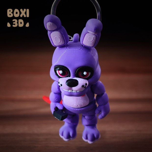 图片[3]-BOXI3D 兔子邦尼-3D合纵社-3D打印模型STL格式3mf格式免费下载！