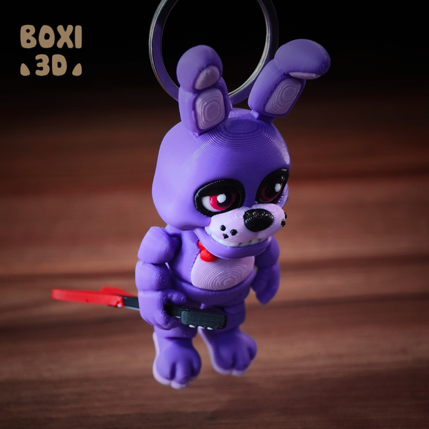 图片[4]-BOXI3D 兔子邦尼-3D合纵社-3D打印模型STL格式3mf格式免费下载！