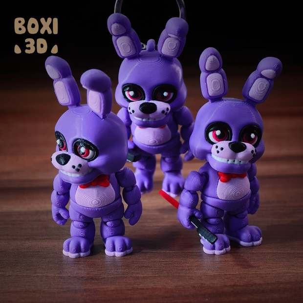 图片[5]-BOXI3D 兔子邦尼-3D合纵社-3D打印模型STL格式3mf格式免费下载！