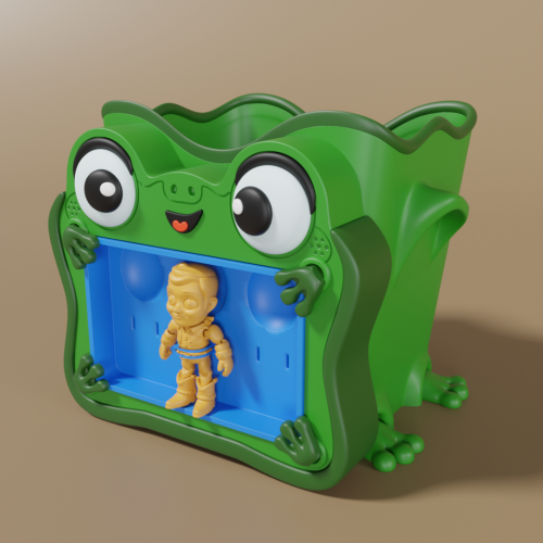 BOXI3D  爆米花桶-3D合纵社-3D打印模型STL格式3mf格式免费下载！
