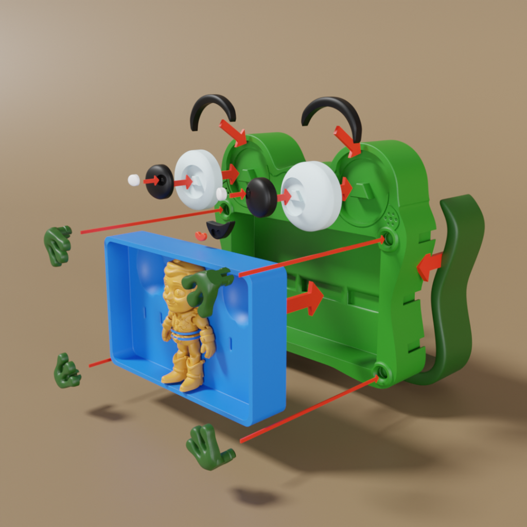 图片[3]-BOXI3D  爆米花桶-3D合纵社-3D打印模型STL格式3mf格式免费下载！