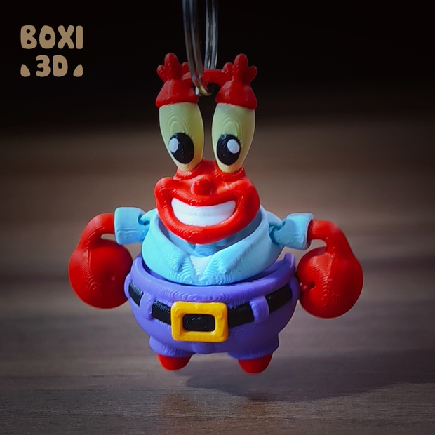 图片[2]-BOXI3D 蟹老板-3D合纵社-3D打印模型STL格式3mf格式免费下载！