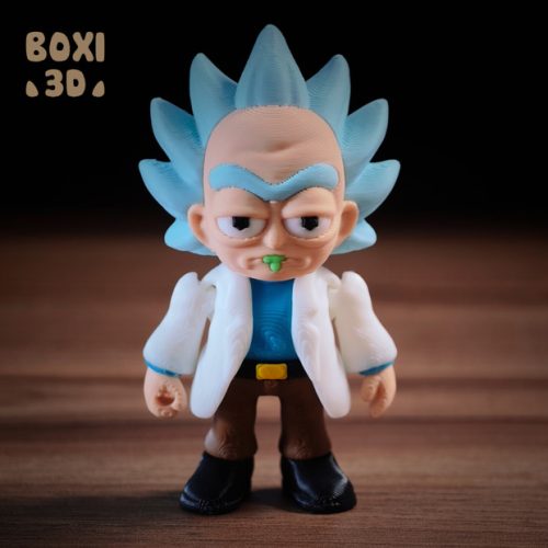 BOXI3D 瑞克·桑切斯-3D合纵社-3D打印模型STL格式3mf格式免费下载！