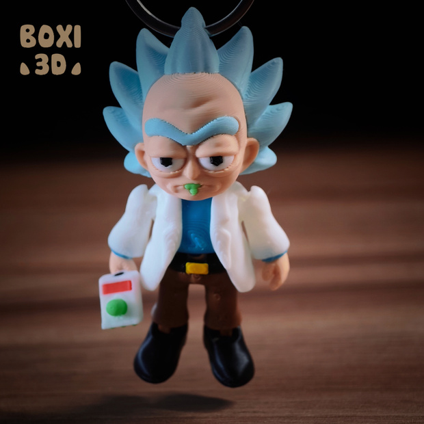 图片[2]-BOXI3D 瑞克·桑切斯-3D合纵社-3D打印模型STL格式3mf格式免费下载！