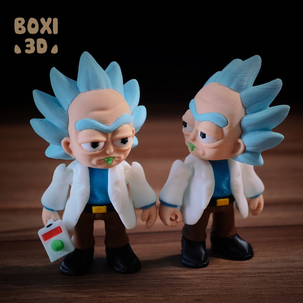 图片[3]-BOXI3D 瑞克·桑切斯-3D合纵社-3D打印模型STL格式3mf格式免费下载！