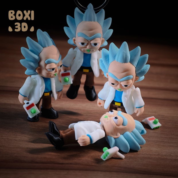 图片[5]-BOXI3D 瑞克·桑切斯-3D合纵社-3D打印模型STL格式3mf格式免费下载！