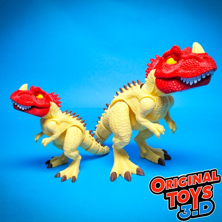 OriginalToys3D 角鼻龙-3D合纵社-3D打印模型STL格式3mf格式免费下载！