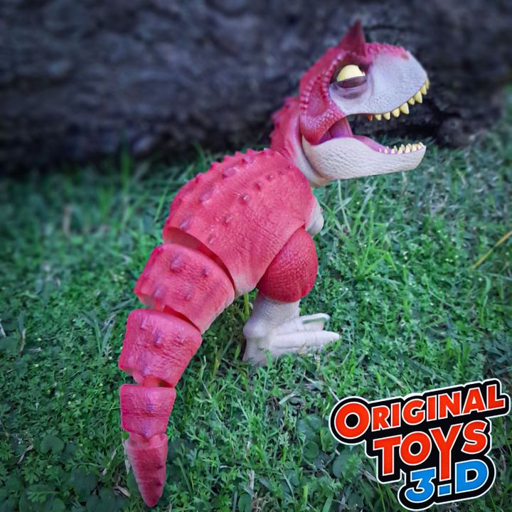 图片[3]-OriginalToys3D 小食肉牛龙-3D合纵社-3D打印模型STL格式3mf格式免费下载！