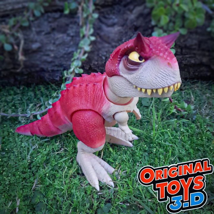 OriginalToys3D 小食肉牛龙-3D合纵社-3D打印模型STL格式3mf格式免费下载！