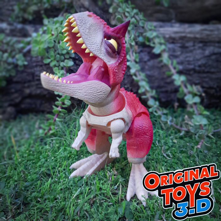 图片[5]-OriginalToys3D 小食肉牛龙-3D合纵社-3D打印模型STL格式3mf格式免费下载！