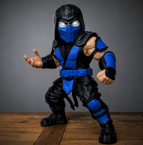 DecorMaster 绝对零度（Sub-Zero）同人图-3D合纵社-3D打印模型STL格式3mf格式免费下载！