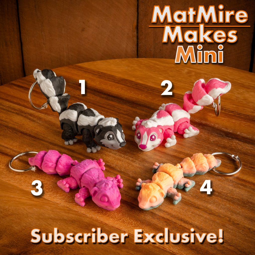 图片[2]-MatMire Makes Mini 臭鼬-3D合纵社-3D打印模型STL格式3mf格式免费下载！