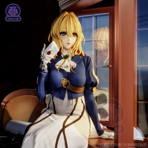 永恒花园 薇尔莉特 Sylviana 紫罗兰-3D合纵社-3D打印模型STL格式3mf格式免费下载！