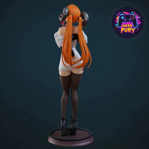 图片[2]-无禅区零 Orphie 绝区零 奥菲丝 3d打印图纸-3D合纵社-3D打印模型STL格式3mf格式免费下载！