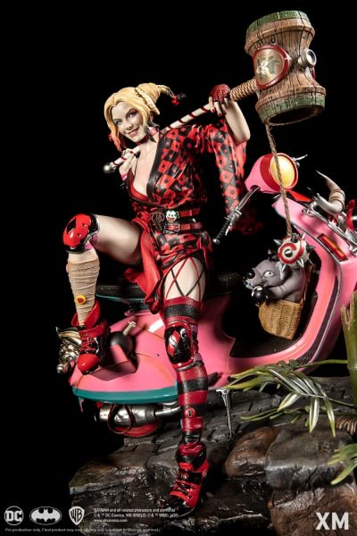 DC漫画哈莉·奎茵武士系列-3D合纵社-3D打印模型STL格式3mf格式免费下载！