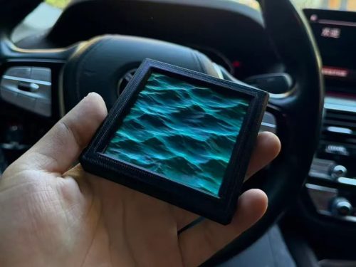 一个桌面海洋带有框架模型-3D合纵社-3D打印模型STL格式3mf格式免费下载！