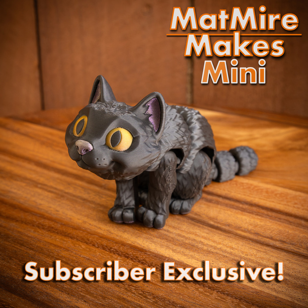 图片[4]-MatMire Makes Mini 迷你猫咪-3D合纵社-3D打印模型STL格式3mf格式免费下载！