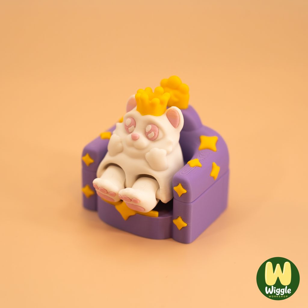 图片[2]-猫女皇 灵活响板解压玩具-3D合纵社-3D打印模型STL格式3mf格式免费下载！