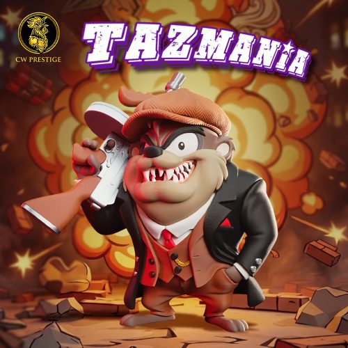 CWPrestige 塔斯马尼亚恶魔（Taz）——《浴血黑帮》-3D合纵社-3D打印模型STL格式3mf格式免费下载！